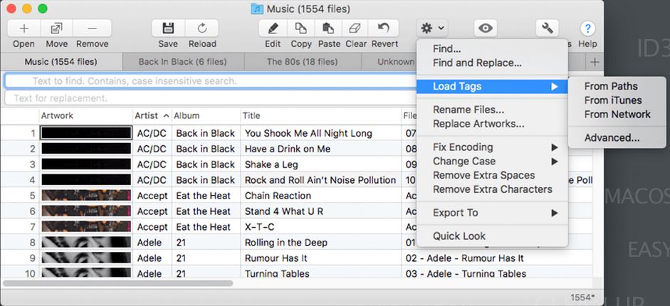 Music Tag Editor For Mac